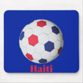 Haiti Fußball Mousepad (Vorne)
