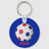 Haiti Fußball Schlüsselanhänger (Vorderseite)
