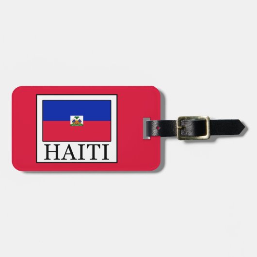 Haiti Gepäckanhänger (Vorderseite horizontal)