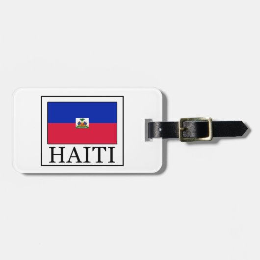 Haiti Gepäckanhänger (Vorderseite horizontal)
