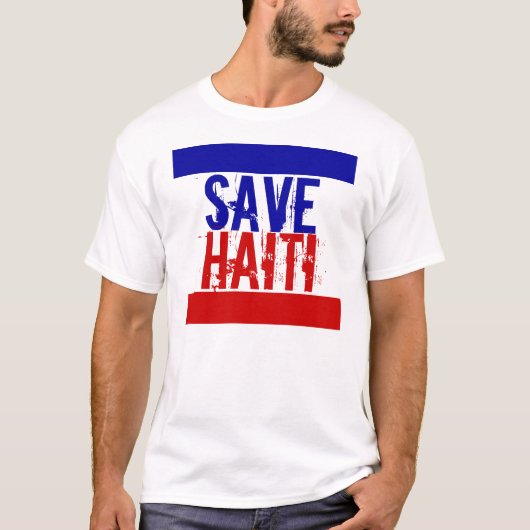HAITI GERETTET T-Shirt (Vorderseite)