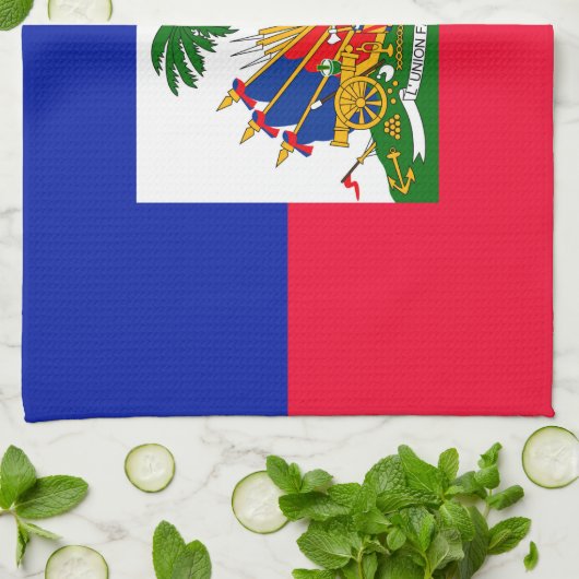 Haiti Geschirrtuch (Gefaltet)