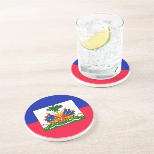 Haiti Getränkeuntersetzer (Seite)