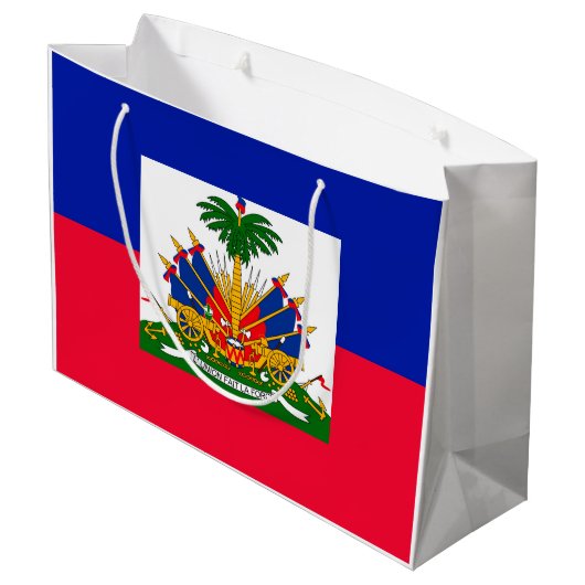 Haiti Große Geschenktüte (Rückseite Schrägansicht)
