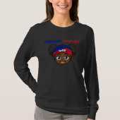 Haiti Haitian Flag Day Proud Woman Ayiti Girl Ayis T-Shirt (Vorderseite)
