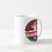 Haiti Haitianisch Schweizer Schweiz Baum Wurzel Kaffeetasse (VorderseiteRechts)