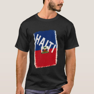 Haiti Haitianische Flagge Karibik 1 T-Shirt