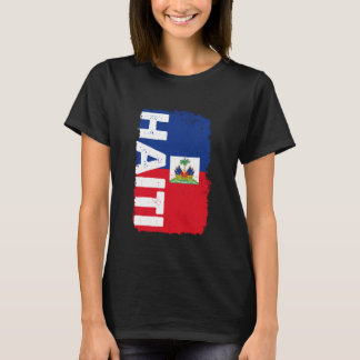 Haiti haitianische Flagge Karibik, haitianische Fl T-Shirt