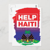 Haiti_Hilfe Postkarte (Vorne/Hinten)
