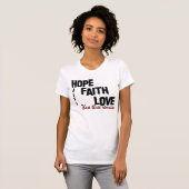 Haiti - Hoffnungs-Glauben-Liebe T-Shirt (Vorne ganz)