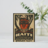 Haiti im Copley Theater, Postkarte (Stehend Vorderseite)