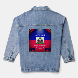 Haiti in der Fußball-Weltmeisterschaft 2026 Jeansjacke
