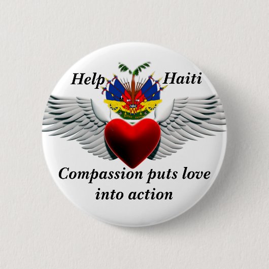 Haiti in Need_ Button (Vorderseite)