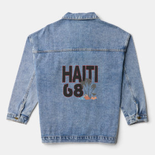 Haiti insel vibe jeansjacke