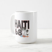 Haiti insel vibe kaffeetasse (Vorderseite Links)