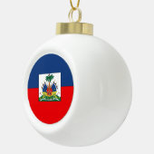 Haiti Keramik Kugel-Ornament (Rechts)