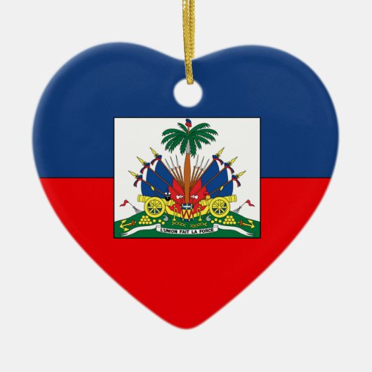 Haiti Keramik Ornament (Vorne)