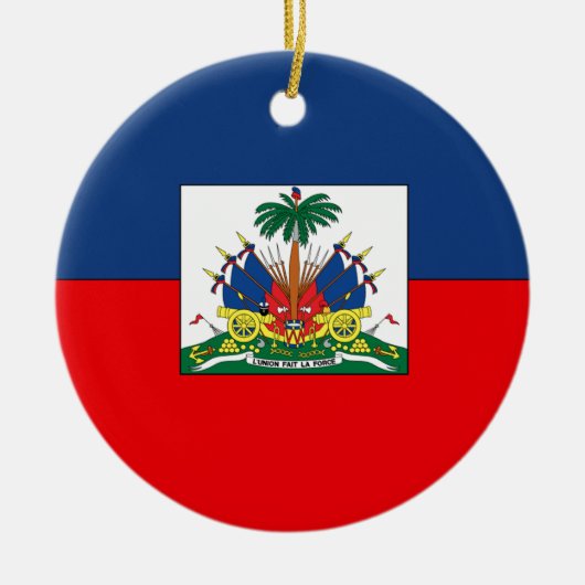 Haiti Keramikornament (Vorne)