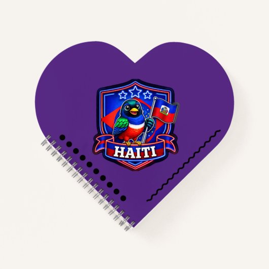 Haiti Kinder Notizblock (Vorderseite)