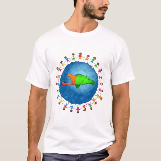 Haiti-Kinder T-Shirt (Vorderseite)