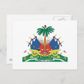 HAITI-KOPF POSTKARTE (Vorne/Hinten)