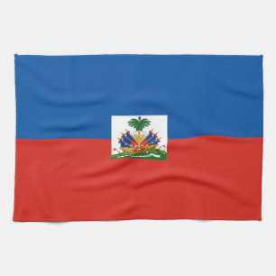 Haiti-Landesflaggetuch Küchentuch