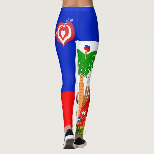 HAITI LEGGINGS FLAG HAVIC ACD (Rückseite)