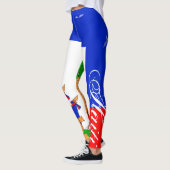 HAITI LEGGINGS FLAG HAVIC ACD (Links)