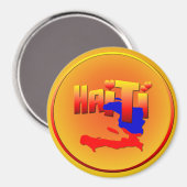 HAITI LIEBE Magnet (Vorderseite/Rückseite)