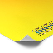 HAITI LIEBE Print Poster (Ecke)