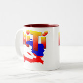HAITI-LIEBE Tasse (Vorderseite Links)
