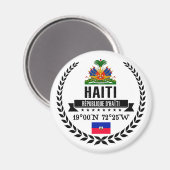 Haiti Magnet (Vorderseite/Rückseite)