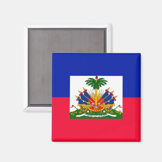 Haiti Magnet (Vorderseite/Rückseite)