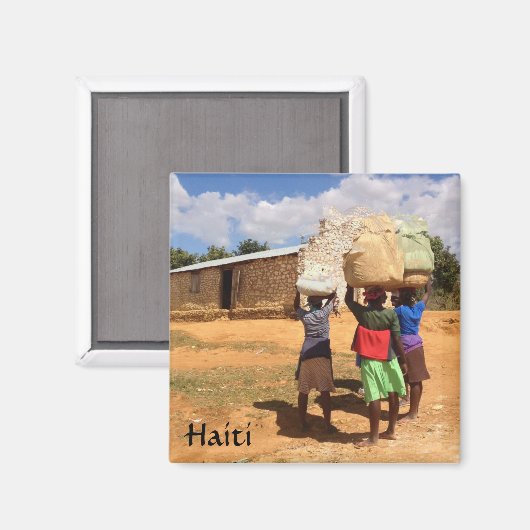 Haiti Magnet (Vorderseite/Rückseite)