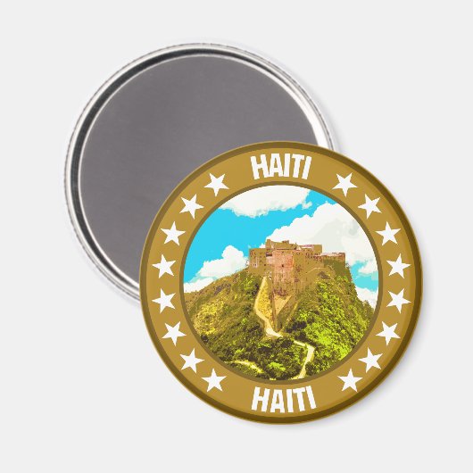 Haiti Magnet (Vorderseite/Rückseite)