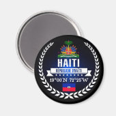 Haiti Magnet (Vorderseite/Rückseite)