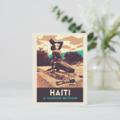 Haiti Marron inconnu Statue Postcard Postkarte (Stehend Vorderseite)