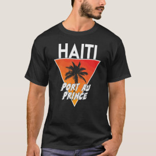 Haiti mit sonnigen Farben T-Shirt