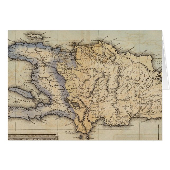 Haiti oder Saint Domingo (Vorderseite (Horizontal))