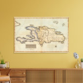 Haiti oder Saint Domingo Leinwanddruck (Insitu (Wohnzimmer))