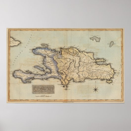 Haiti oder Saint Domingo Poster (Vorne)