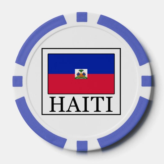 Haiti Pokerchips (Vorderseite)