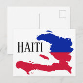 Haiti Postkarte (Vorne/Hinten)