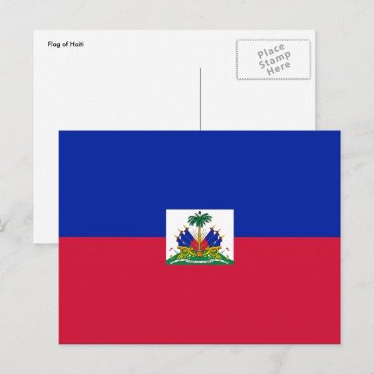 haiti postkarte (Vorne/Hinten)
