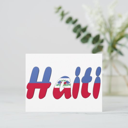 Haiti Postkarte (Stehend Vorderseite)