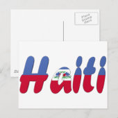 Haiti Postkarte (Vorne/Hinten)