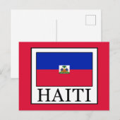 Haiti Postkarte (Vorne/Hinten)