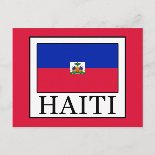 Haiti Postkarte (Vorderseite)