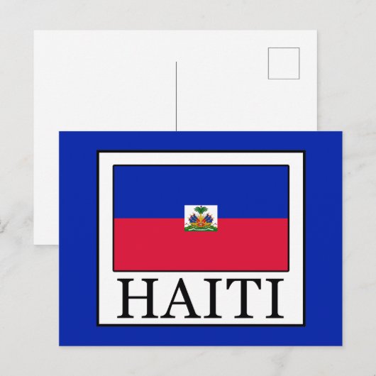 Haiti Postkarte (Vorne/Hinten)
