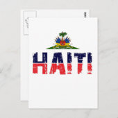 HAITI POSTKARTE (Vorne/Hinten)